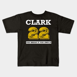Caitlin Clark 22 Kids T-Shirt